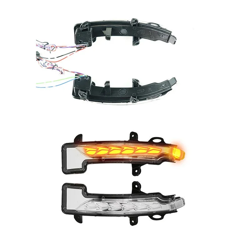 لجيلي Coolray SX11 2020 2021 2022 2023 2024 2025 سيارة مرآة الرؤية الخلفية تدفق ضوء مصباح ليد أجزاء التعديل الخارجي