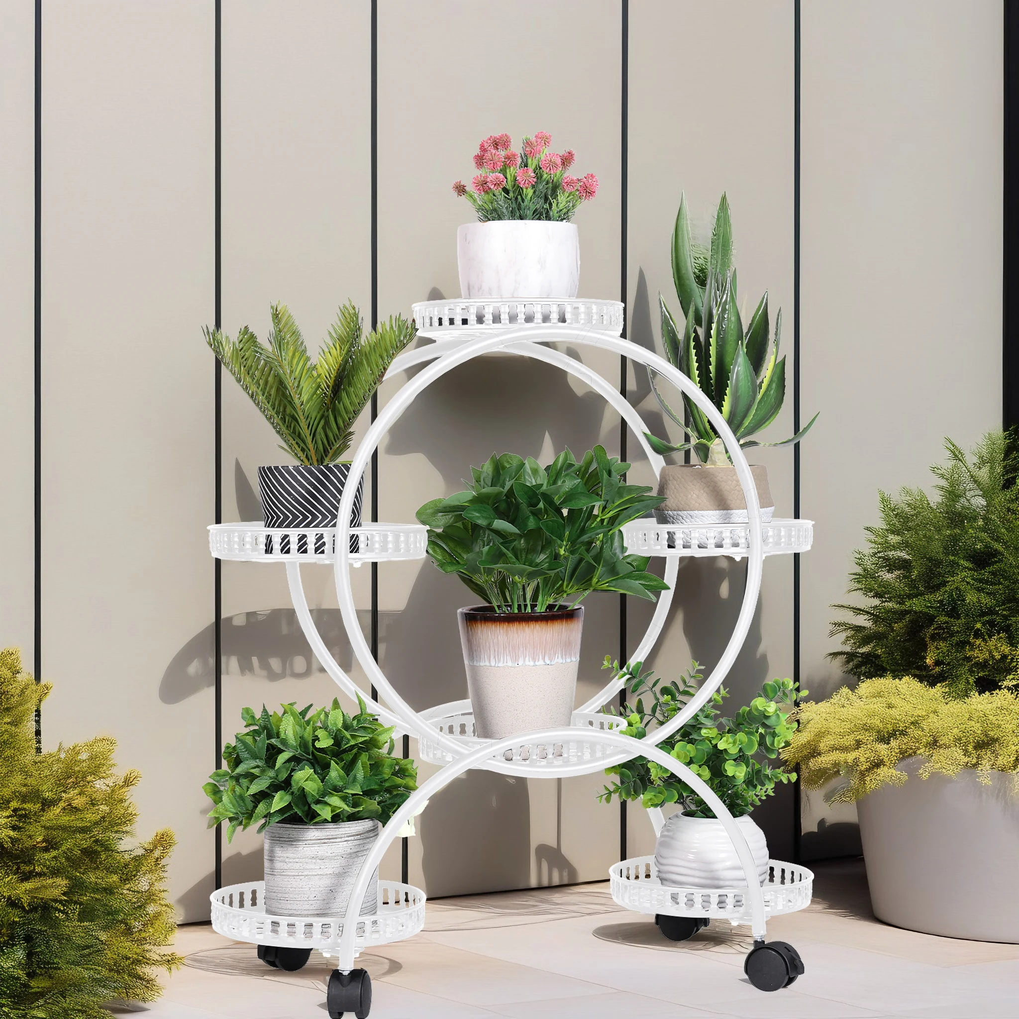 6 Pots Plant Stands… - image