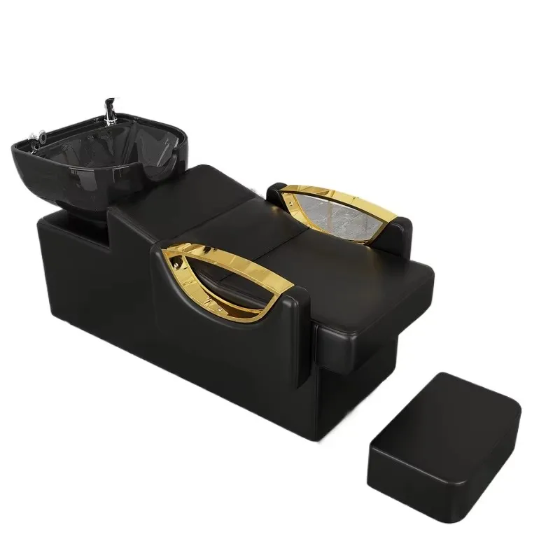 

Salon Shampoo Shampoo Bed Professional Hair Modern Luxury Washing Bed Premium Comfy Trendy Thai Spa Haarshampoo Bett Furniture