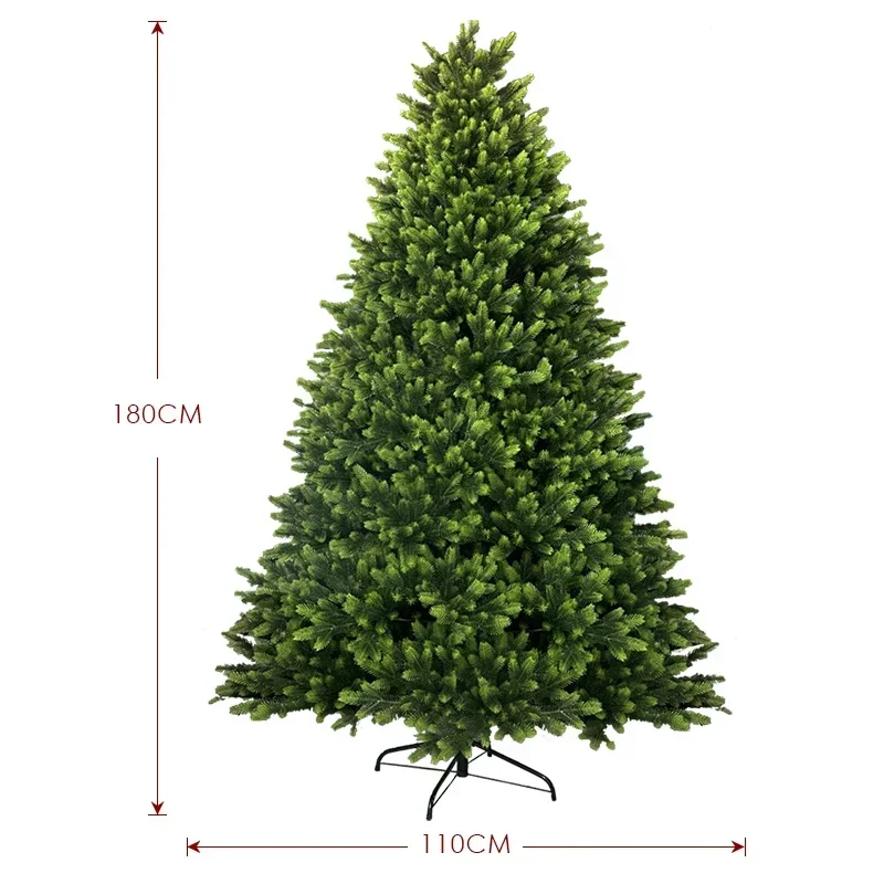 

Pure PE Christmas Tree Household Christmas Decoration Environmentally Friendly And Odor-free Hotel Large Luminous Own Lights