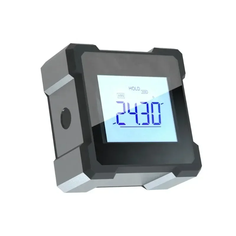 Precision Inclinometer Laser Angle Finder Digital Gauge Protractor 360 Degree Mini 4x4 Bevel Digital Level Box