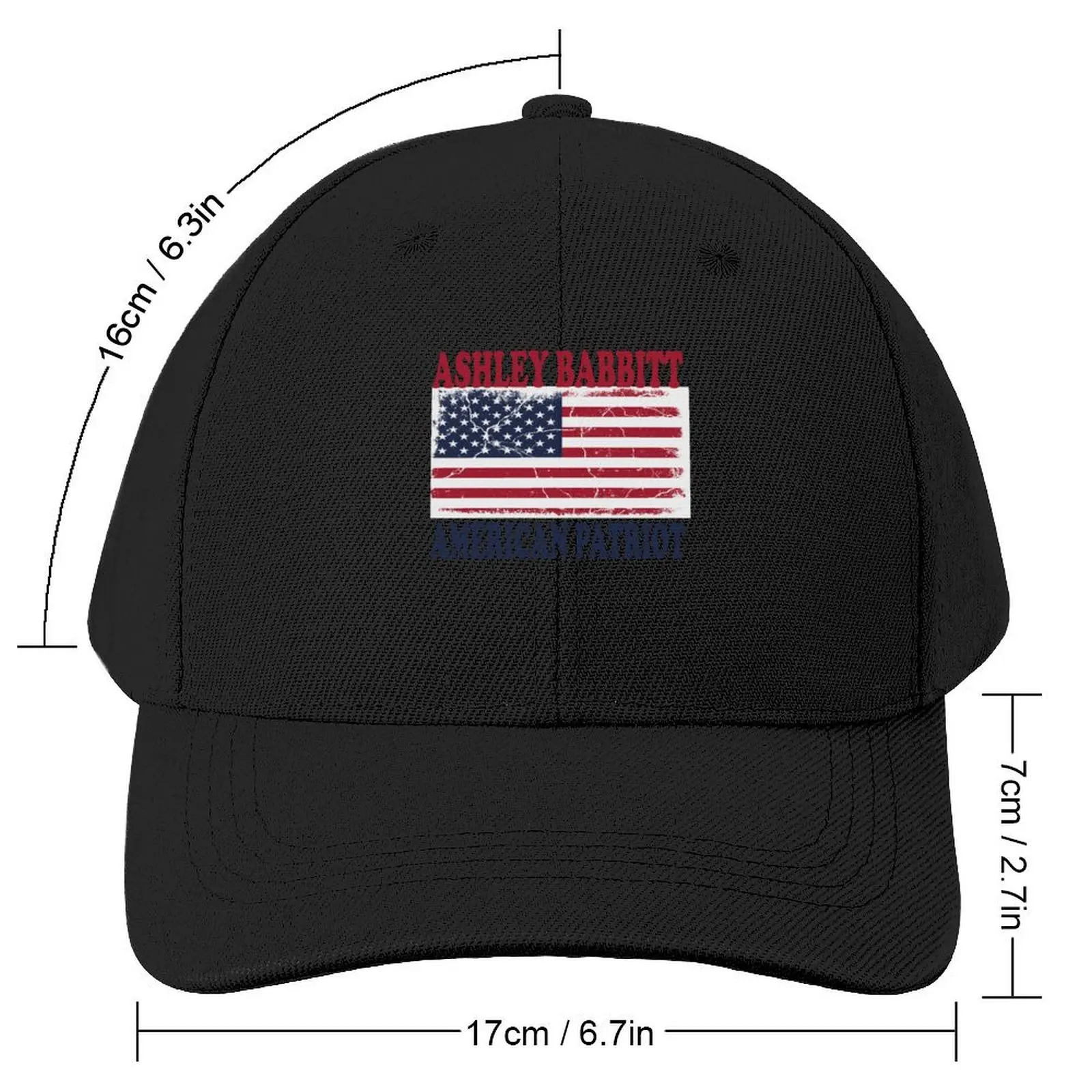 American Patriot Ashley Babbitt Baseball Cap summer hat Cosplay For Women 2024 Men's