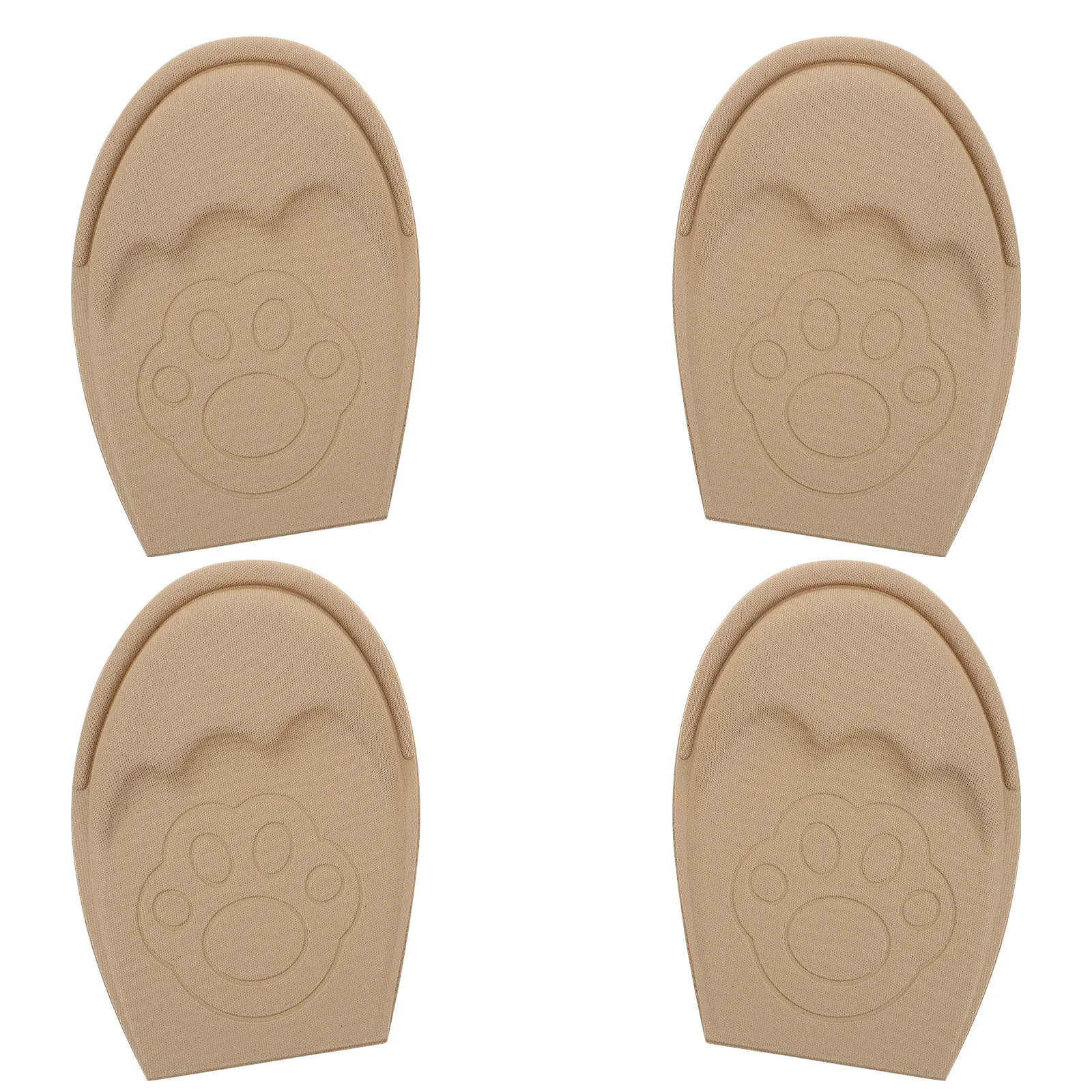 

2Pairs Anti-Drop Heel Insoles Forefoot Pain Relief Cushions High Heel Foot Pads Shoe Half Insoles Metatarsal Cushion Foot