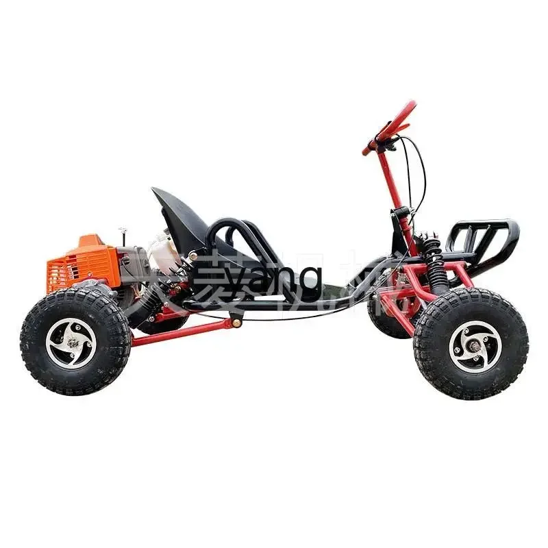 YJQ off-road kart four-wheel beach playground adult all-terrain kart two-stroke pull