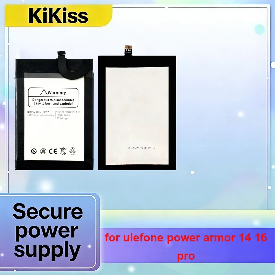 

Высокоэффективный аккумулятор для мобильного телефона 9600-10000 мАч для Ulefone Power Armor 14 16 Pro