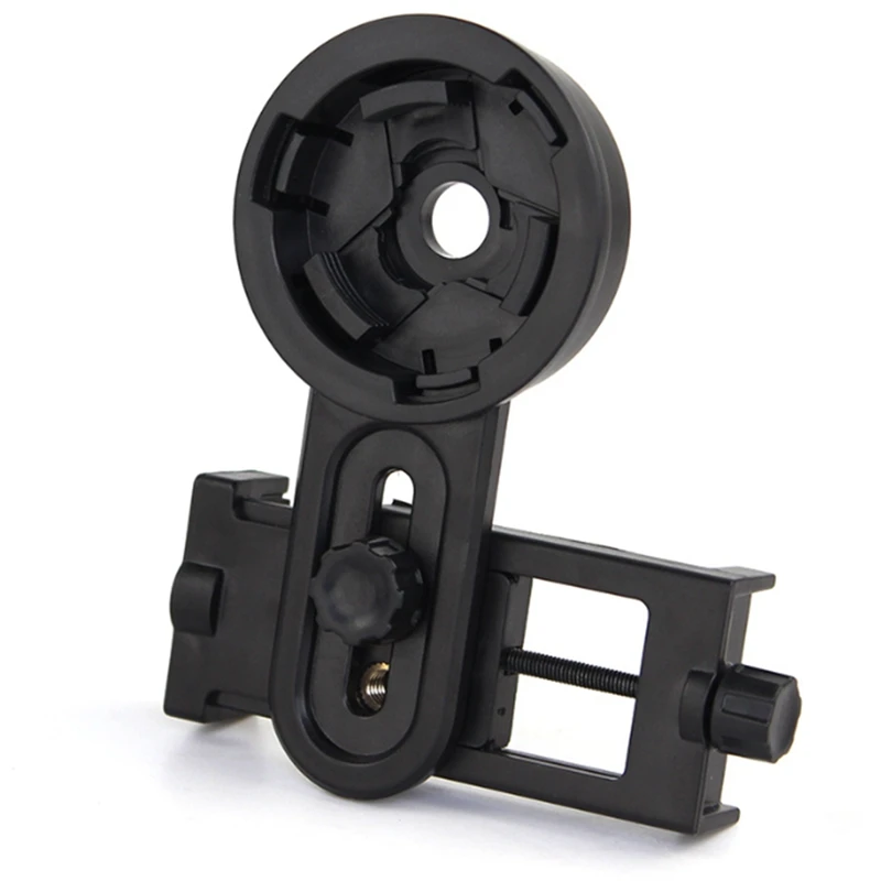 Accesorios para telescopio de binoculares, adaptador de conector, Clip compatible con soporte para teléfono móvil para observación de soporte Binocular