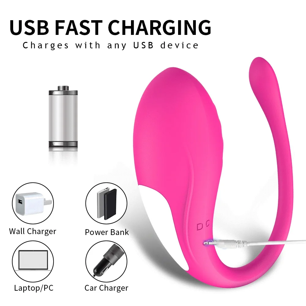 APP Controlled Vaginal Vibrators G Spot 9 Speed Anal Vibrating Egg Massager Wearable Stimulator Adult Sex Toys for Women Couples - Image 4