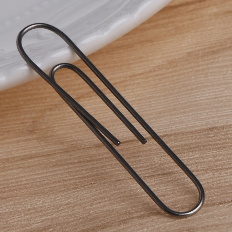 Self Bending Paperclip Memory Shift Toy Metal Made Relieve Stress Photo Props Stage Performance Illusion Mentalism