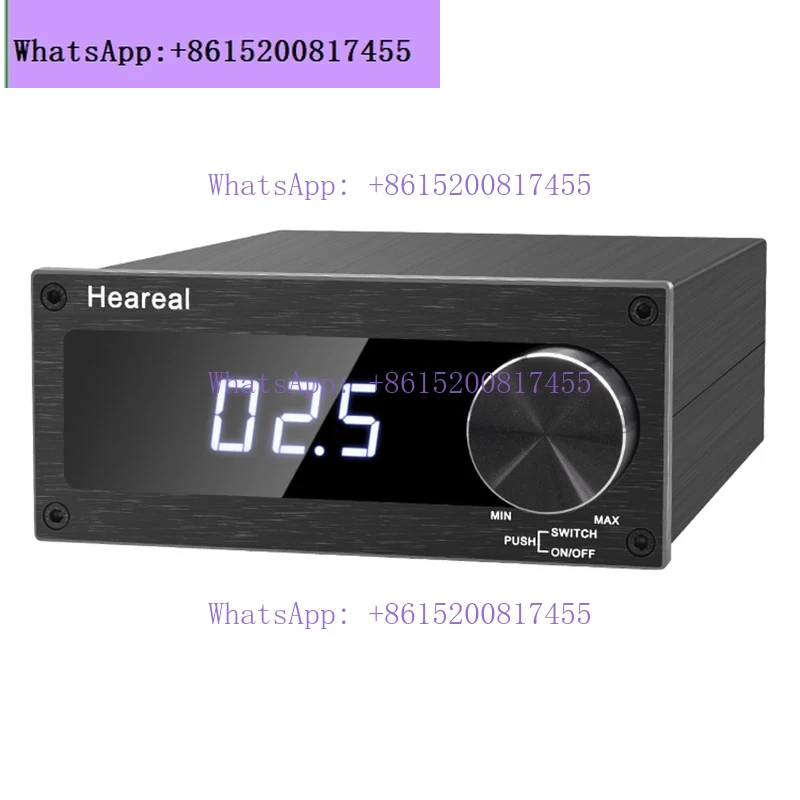 4-In-1-Out switcher Pre-stage amplification Multi-audio input selection Remote control volume lossless transfer switcher