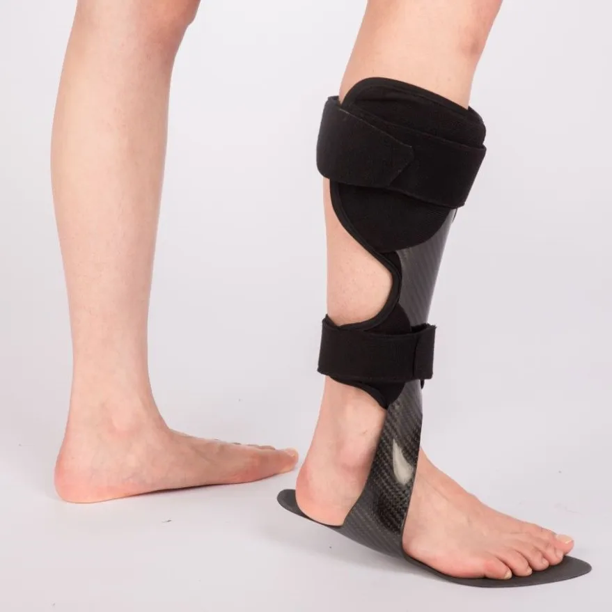 CAI LI Lightweight Design Ankle Foot Orthosis Carbon Fiber AFO for Drop Foot Stroke Hemiplegia Patients