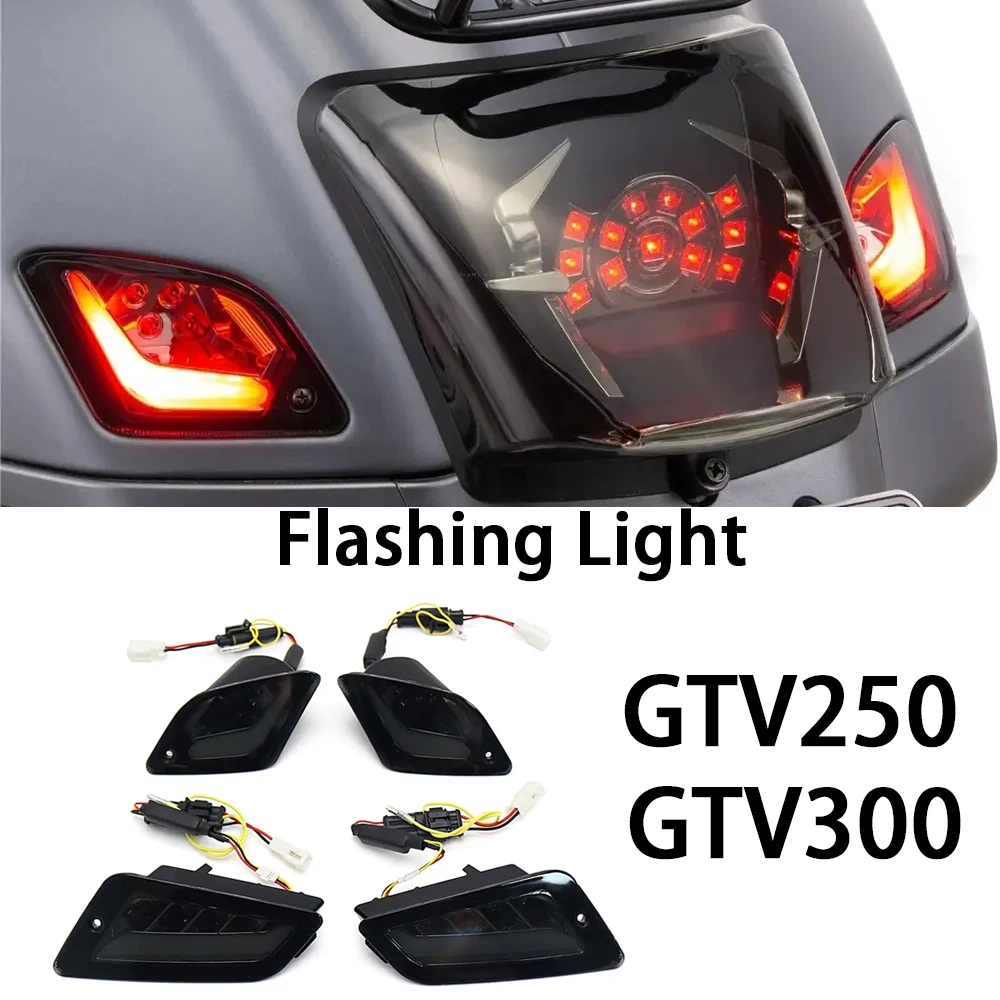 

GTV250 GTV300 Motorcycle NEW LED Turn Signal Front After Indicator Light For Vespa GTS 300 GTS250 GTS150 Flashing Light