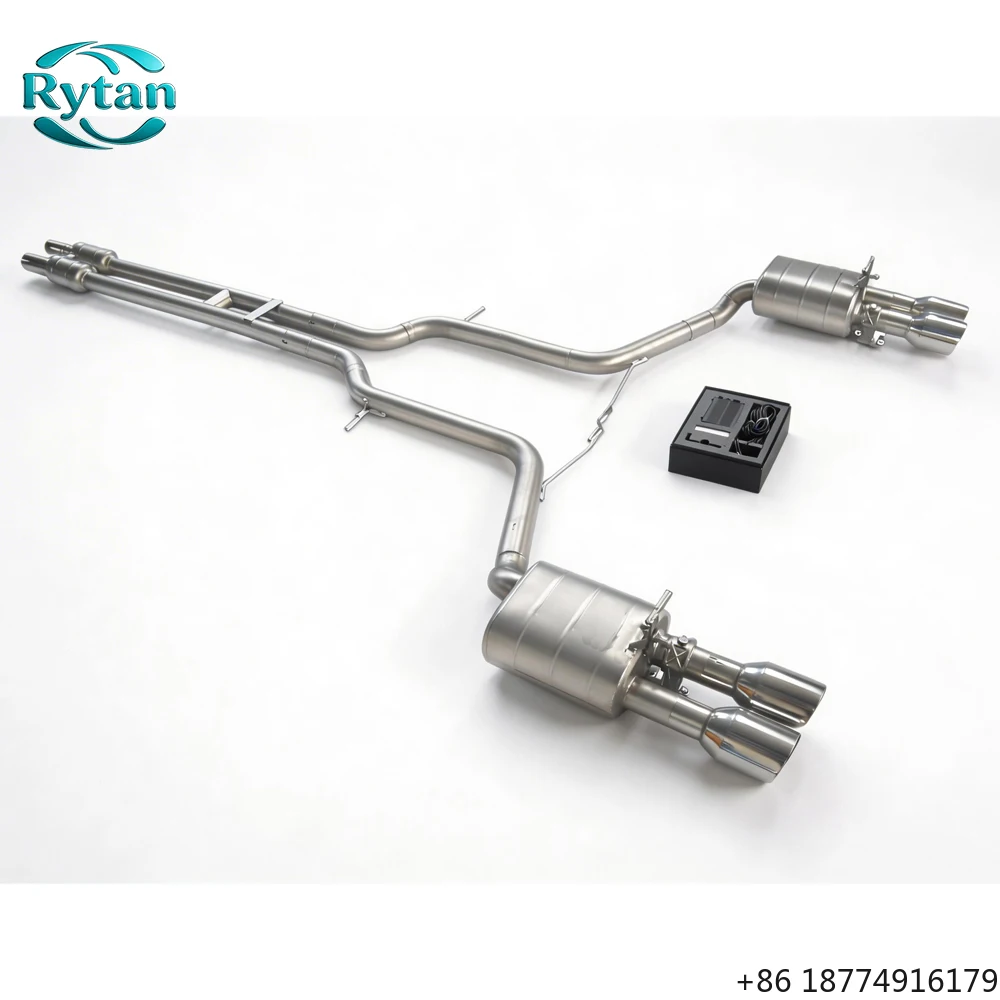 

Performance Valved 304 Stainless Steel Valvetronic Racing Exhaust Pipe System Catback for 3.0T