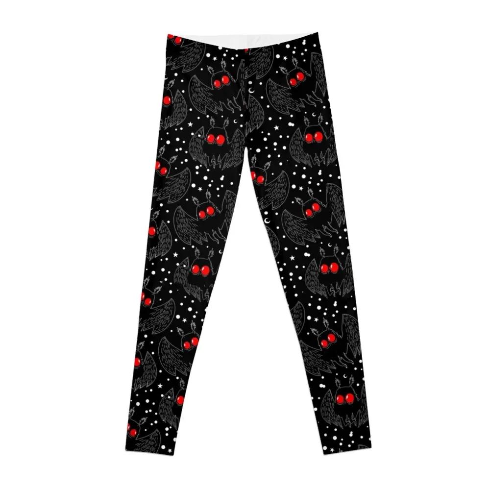 Mothman Night Leggings gym womans leggins push up woman Sports female Womens Leggings