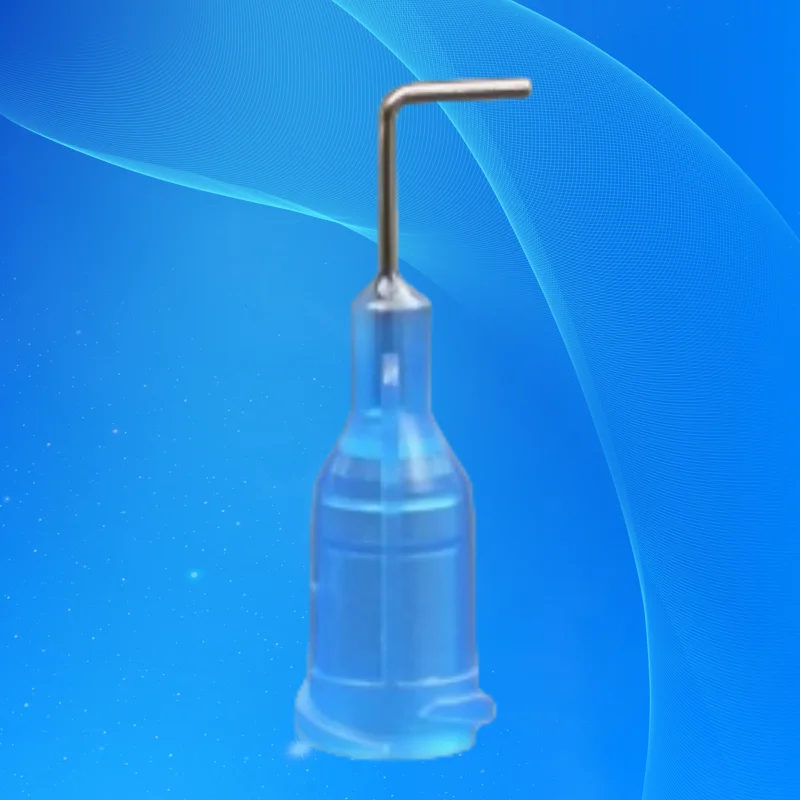 

‌ 22G Тупая дозирующая игла 0,5 дюйма 90 ° Изогнутый наконечник | Герметичное уплотнение и конструкция безопасности | Бесплатная доставка нержавеющая сталь ‌