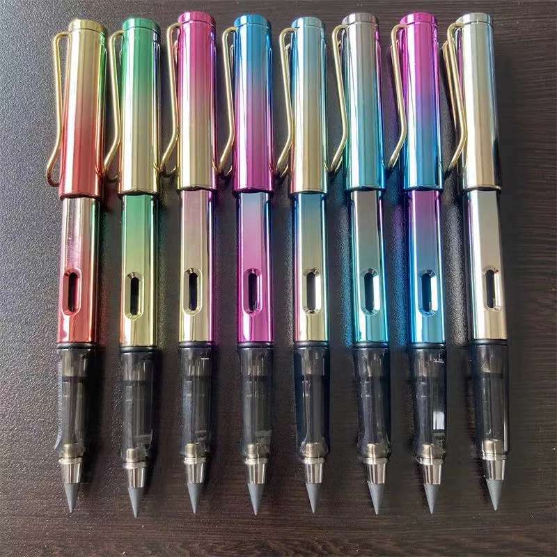 Imagen 4: Recambios duraderos para lápiz eterno, puntas de lápiz reemplazables negras, 5 uds.