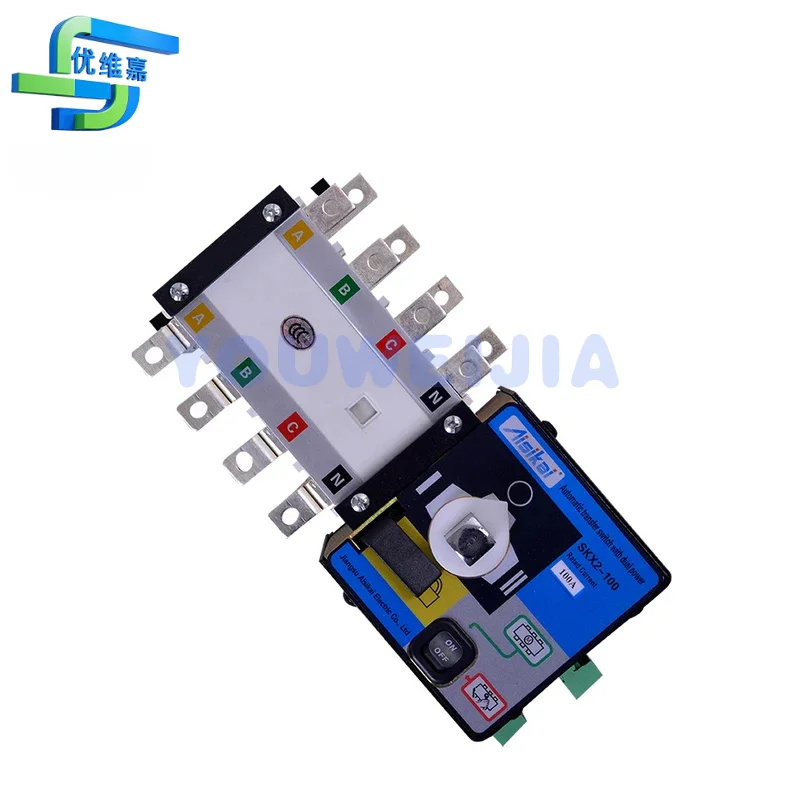 100A 4P Automatic Transfer Switch ATS for Diesel Generator Parts Controller Security Protection