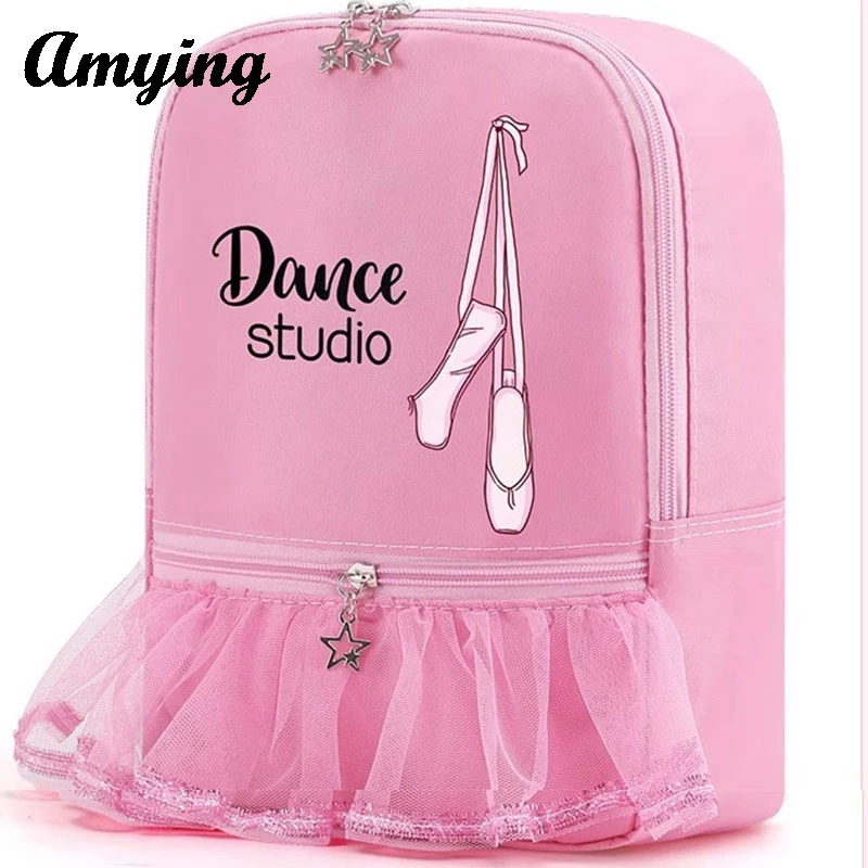 

Children Backpack Schoolbag Girls Lace Ballet Dance Storage Bags Sports Gym ballet Yoga Tap Jazz Latin Dance Storage Bags