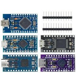 Pro Micro ATMEGA32U4 5V/16MHZ module With the bootloader for arduino MINI USB/Micro USB/TYPE-C with 2 row pin header for arduino