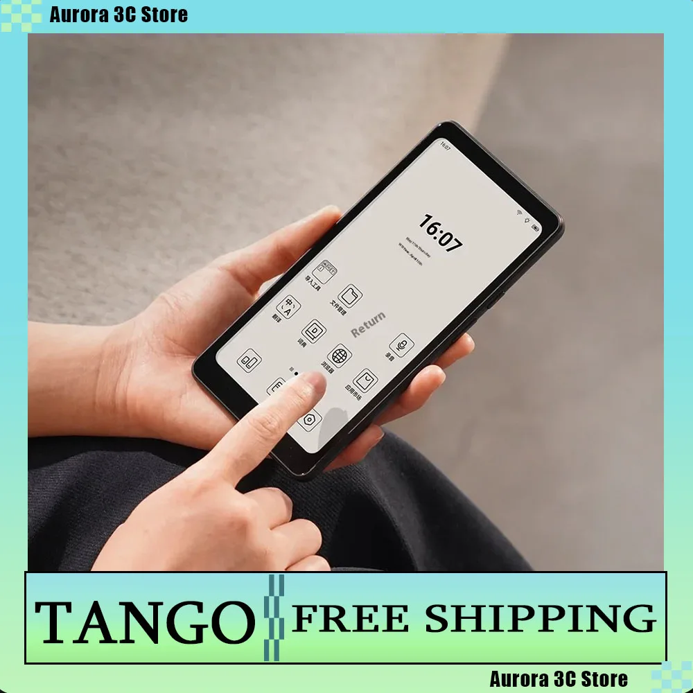 iReader Tango E-Book Reader Ink Screen 1648*824 6.13 inches  300PPI Reader Eye Protection 3900mAh Lightweight E-Book Reader