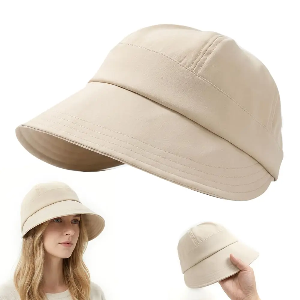

Summer Wide-brimmed Sun Hat, Outdoor Sports Sun Hats, Lightweight Foldable Baseball Cap, Comfortable and Breathable Beach Hat