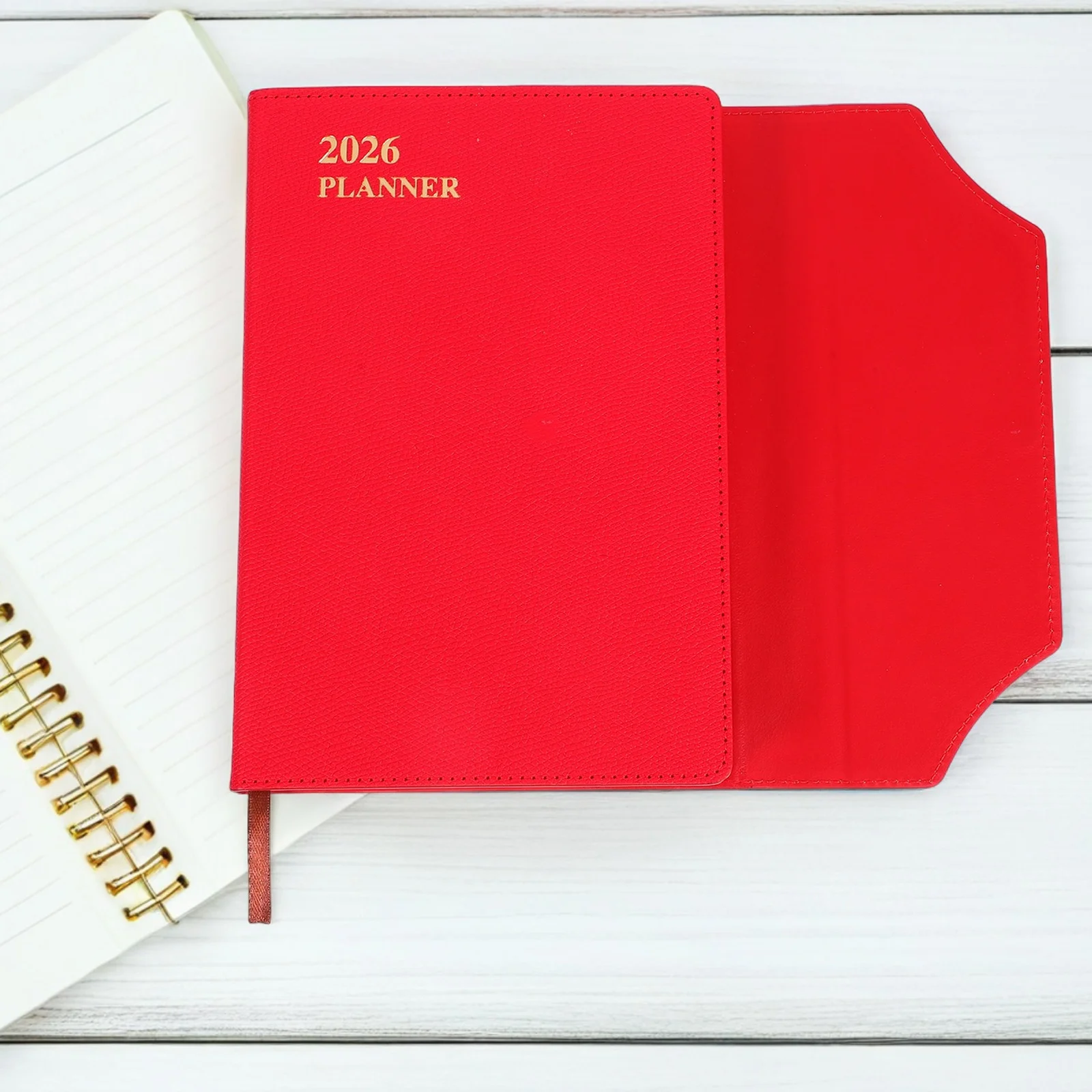 

2026 Academic Planner Notebook: 365 Day Undated Daily Weekly Monthly Schedule Organizer For College Students Business Travel