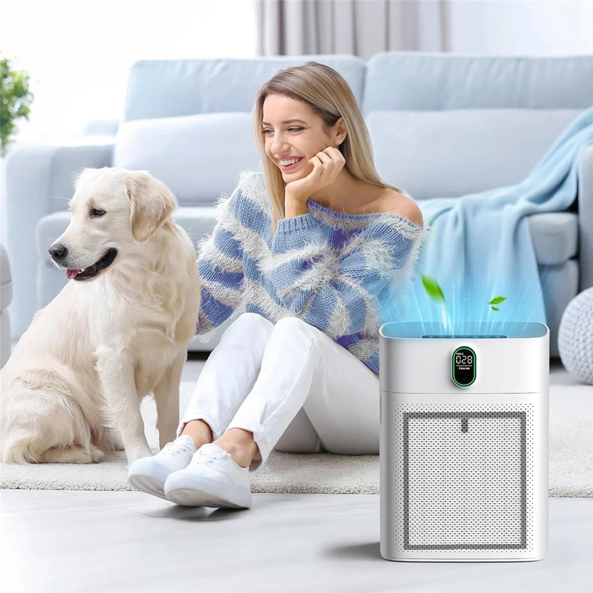 A35T-HY4866 True HEPA Air Purifier Replacement Filter for Morento HY4866 / YIOU M1 Air Cleaner Air Purifier Parts