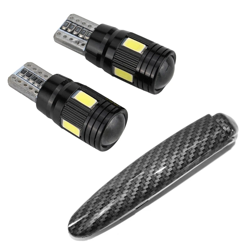 

2 шт., автомобисветильник СВЕТОДИОДНЫЕ Лампы Canbus T10 5730 6Smd 12 В