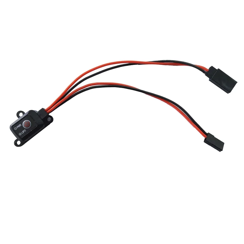 ABMF-RC переключатель питания аккумулятор электрический переключатель кнопка для радиоуправляемого автомобиля самолета лодки Lipo NIHM Nicad батареи