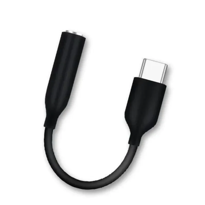 1ชิ้น USB Type C ถึง3.5mm ของแท้อะแดปเตอร์เสียง3 5แจ็คสาย AUX หูฟังสำหรับ Samsung Galaxy S23 S22 S21 A53 A54พิเศษ