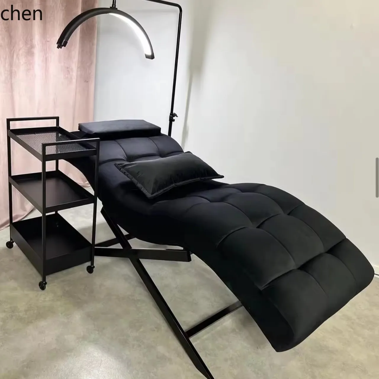 CZ  Manufacturer Patented Curved Bed for Human Comfort, Specialized for Foreign Beauty Salons, Massage and Tattoo Bed