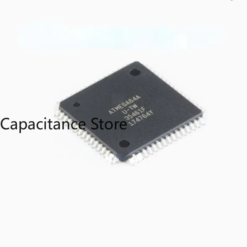 5PCS ATMEGA64A-AU ATMEGA64-16AU 64L-8AU ATMEGA64A-MU QFN64