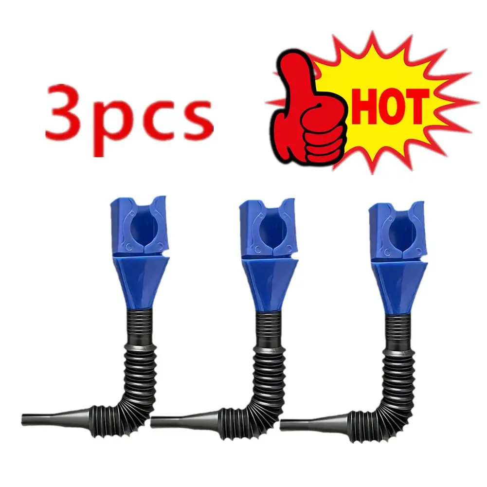

3Pcs Car Refueling Funnel Gasoline Foldable Engine Oil Funnel Tool Plastic Funnel Car Motorcycle Refueling Tool Auto Accessories