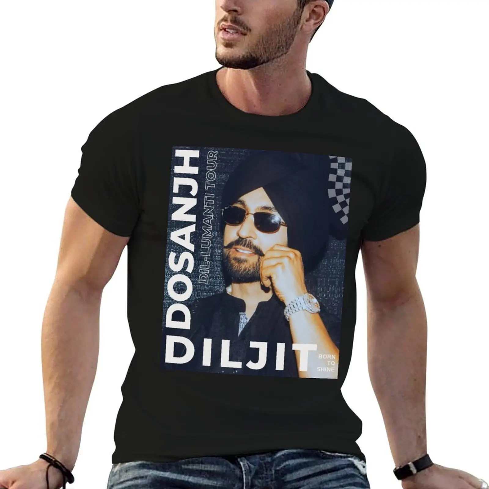 

Diljit Dosanjh - Dillumanti Tour - Punjabi T-Shirt t shirts cotton 100% t shirt personalised T-Shirt
