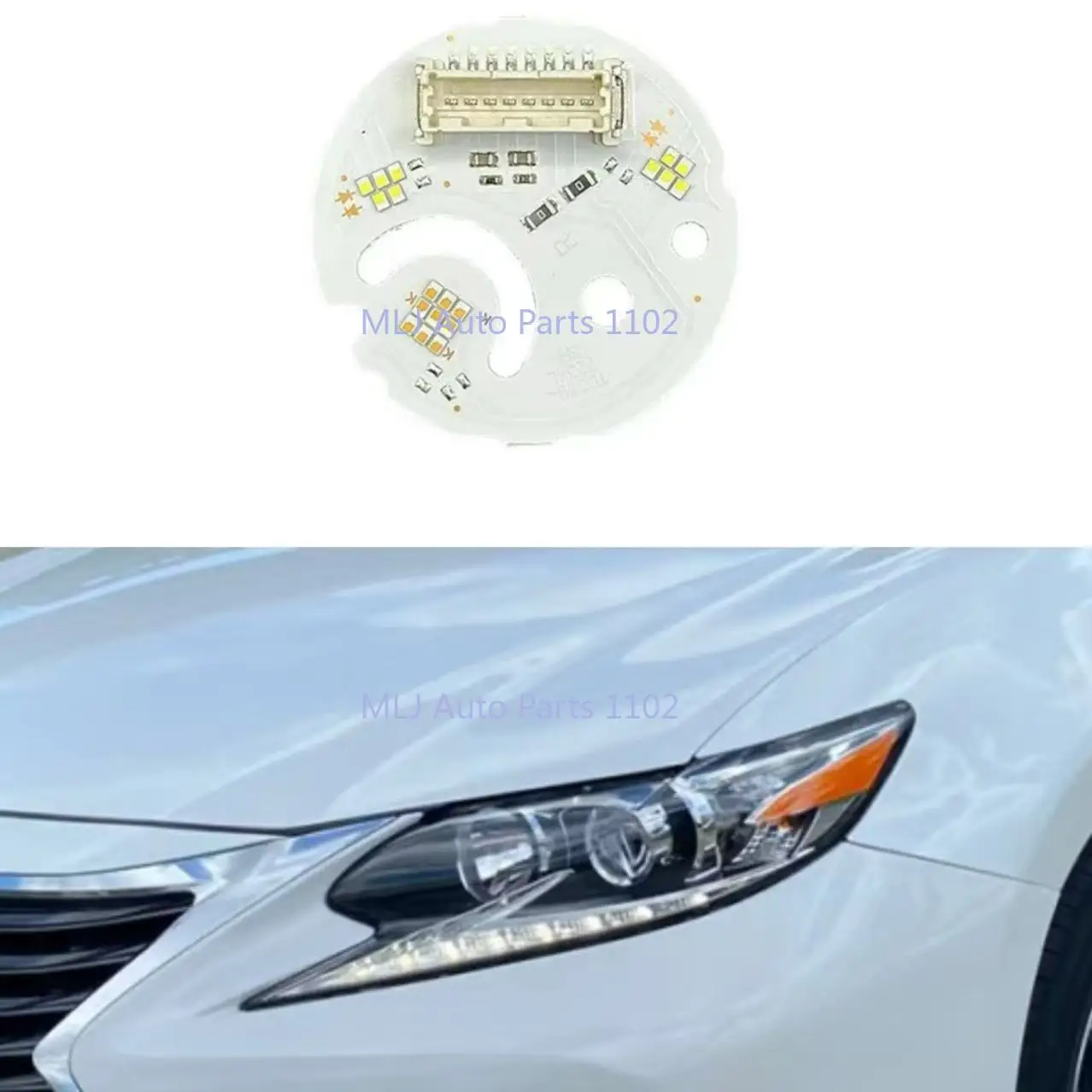 

For Lexus ES high Configurati 2022-2024 Car Headlights DRL Chip Ballast chip Angel Eyes Daytime running Circuit Board Light