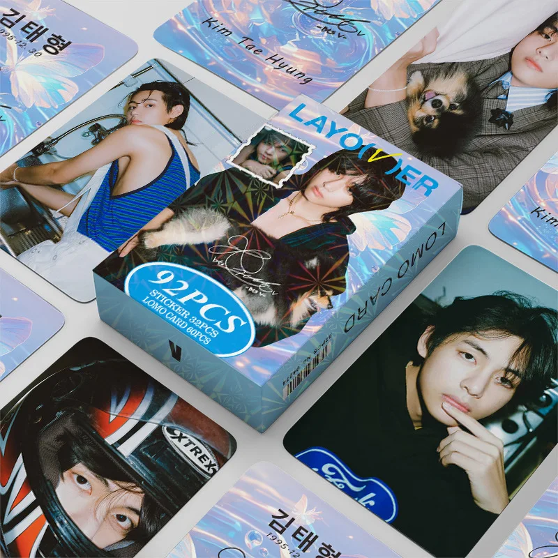 92 celebrity cards, Korean entertainment albums, ARIRANG photo cards, greeting cards, account stickers, LOMO cards, gifts view 6