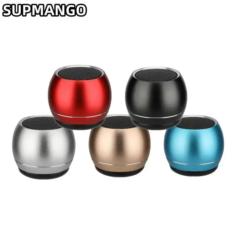 U3 TWS Interconnect Portable Mini Wireless Stereo Speaker Bluetooth Gun Metal Heavy Subwoofer Outdoor Speaker