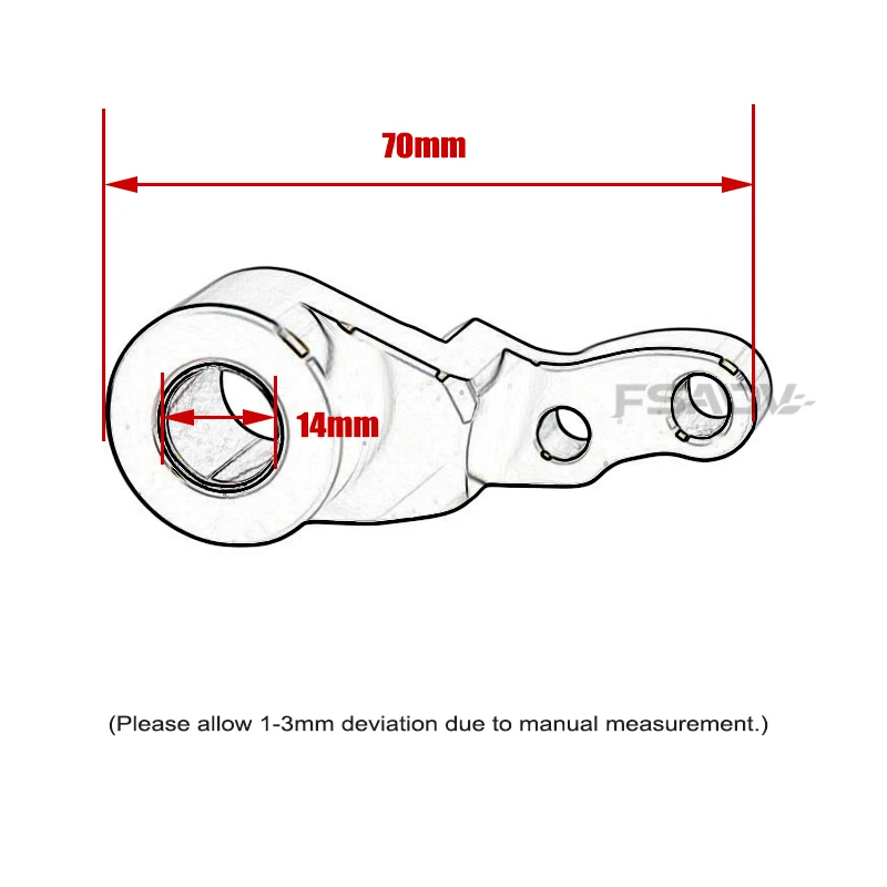 สำหรับ CFMOTO 450MT 450SR SR450 MT450 CF 450 MT 2023 2024 2025 ตัวกันสั่นเกียร์ ตัวช่วยเปลี่ยนเกียร์ ตัวยึดคันเกียร์
