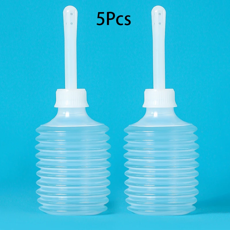 2 قطعة 180 مللي المتاح الشرج والمهبل لمبة الدوش الري حقنة شرجية المستقيم حقنة نظافة للنساء النظافة الشخصية