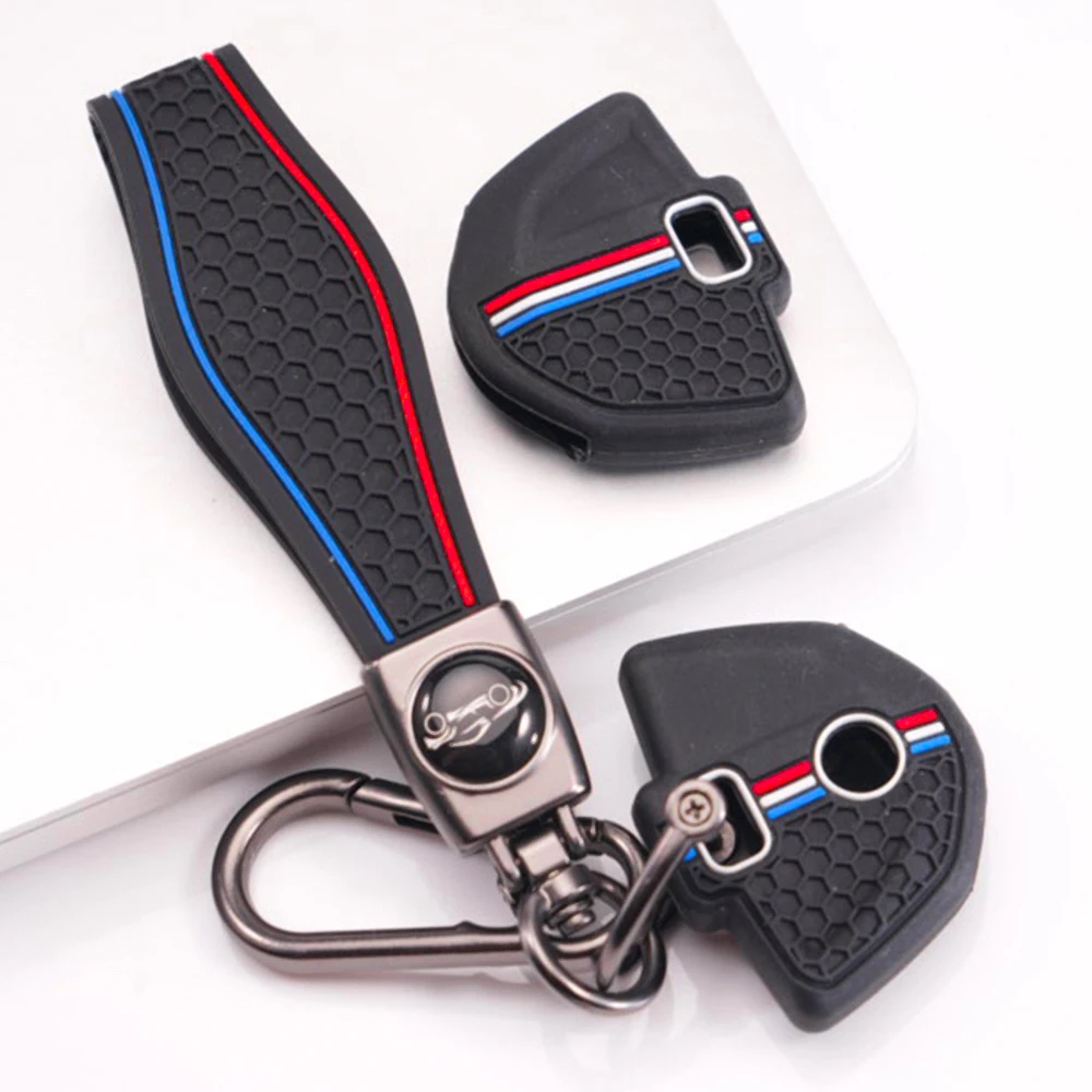 Key Fob Case With Chain For BMW S1000R S1000RR R1200GS LC R1200GS ADV R1200RT F700GS F800GS F750GS Motorcycle Stylish Reliable