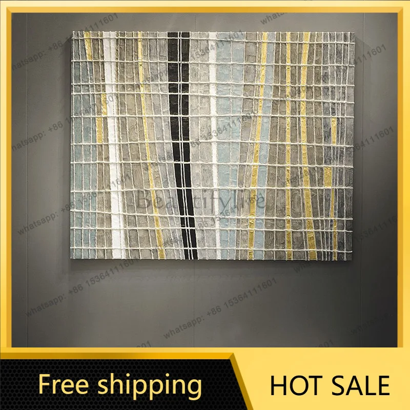 LJY Cream Wind Living Room Home Decoration Painting High Sense Niche Art