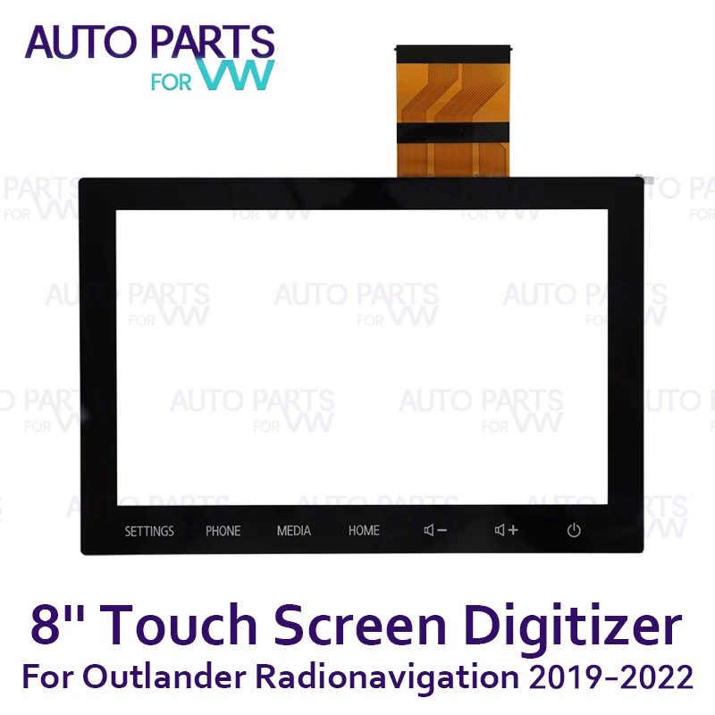 8 Inch Touch Screen Digitizer NAV 8740A098 8740A103 For 2020 2021 MITSUBISHI Outlander MK3 SAT Radio DVD Player GPS Navigation