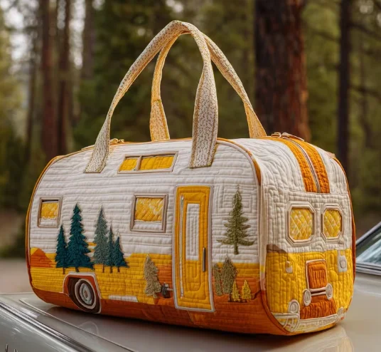 

3D Printed Quilted Travel Bags Personalized Gifts Sport Bags Handbag Tote Bag Training retro Bag Custom Beach Hiking Camping