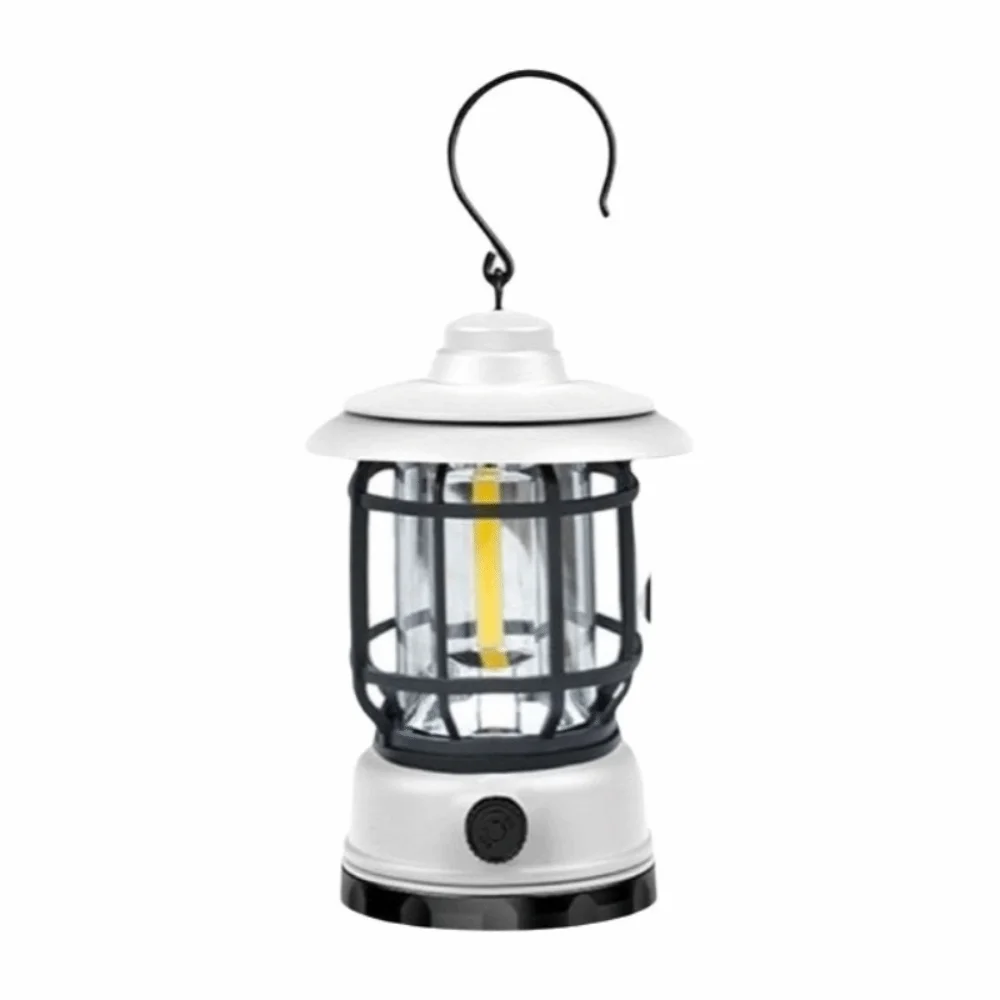 USB Rechargeable Solar Camping Light Waterproof Portable Solar LED Tent Light Battery Powered Adjustable Brightness