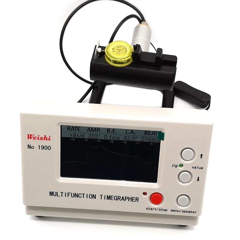 WEISHI NO.1900 Watch Timing Machine Watch Tester Multifunction Timegrapher For Watchmakers and Hobbyists, Watch Calibration Tool