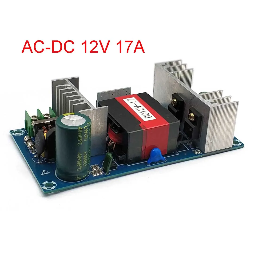 AC -DC Power Supply Module AC 110v 220v To DC 12V 17A  24V 9A Switching Power Supply Module AC-DC Board 200W