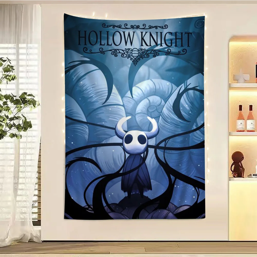 

Game H-Hollow K-Knight Hippie Wall Hanging Tapestries For Living Room Home Dorm Decor Kawaii Room Decor