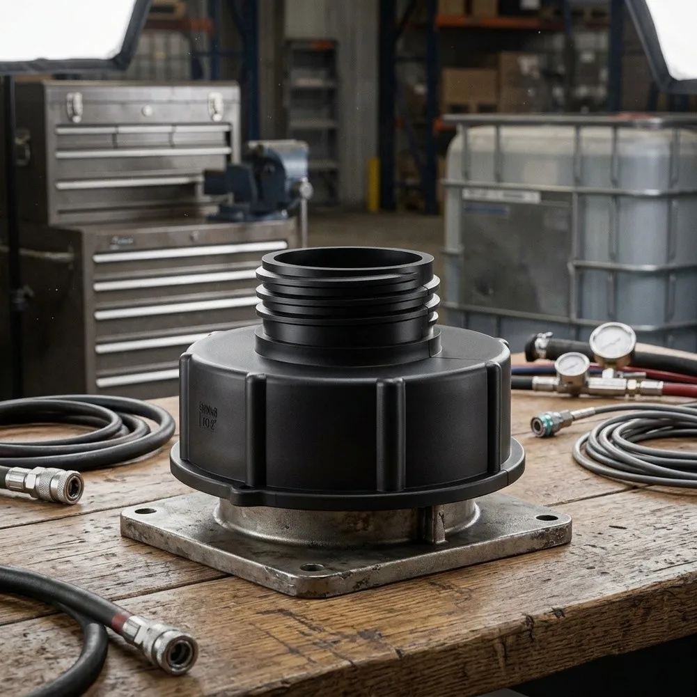 For IBC Adapter 100mm to 60mm Reduce S100xS60 Connector for Ton Containers and Tank Connectors Suitable for DN100 Coarse Threads