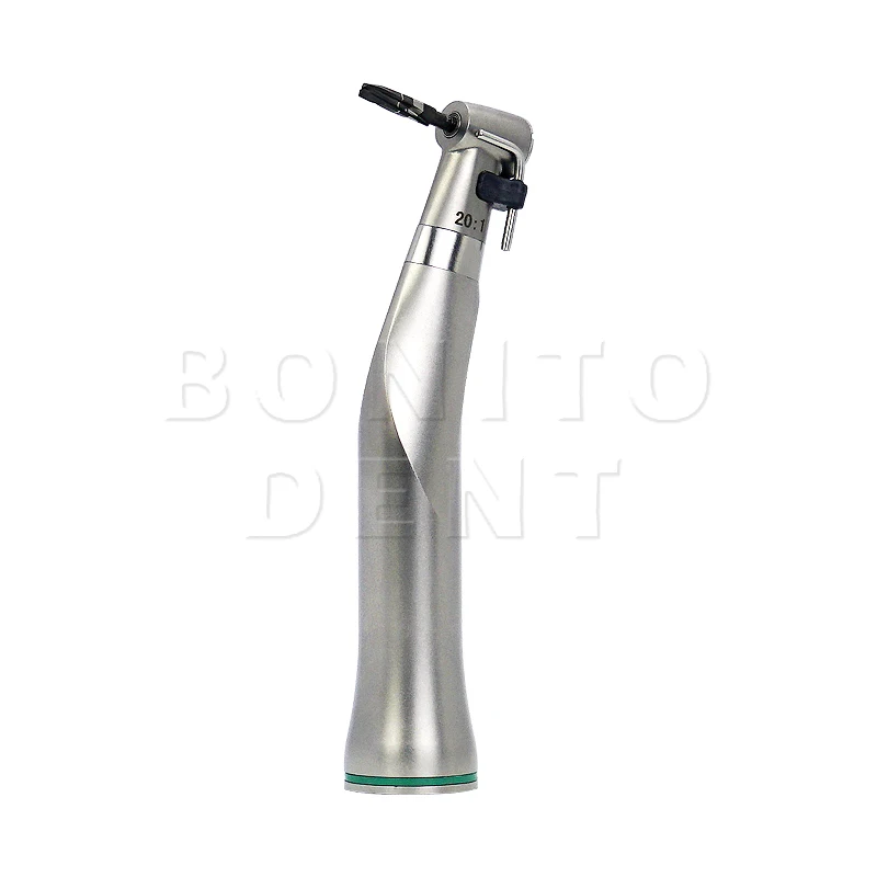 den tal  2000 RPM Contra Angle Stainless Steel  bronze Low Speed Ceramic Bearing 20:1 External Water Spray imp lant Handpiece