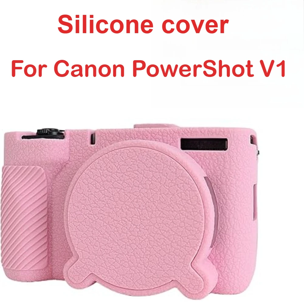 

Anti-Scratch Slim Fit Soft Sleeve For Canon PowerShot V1 silicone cover, camera bag, protective case, Protective Body Case