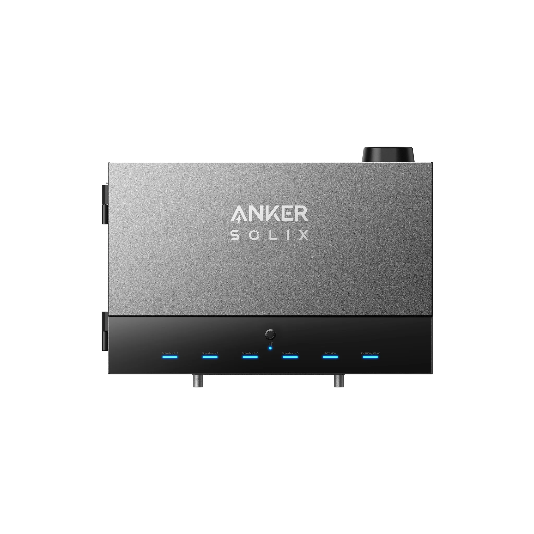 Anker SOLIX Power Dock for Solar System-Up to 16 kW PV, 4.8kW feed, Modular expandable, Compatible with Solarbank 2/3 Pro, EV charging 22 kW, app control